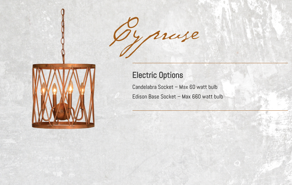 St. James Cypruse Copper Kitchen Island Pendant Lights