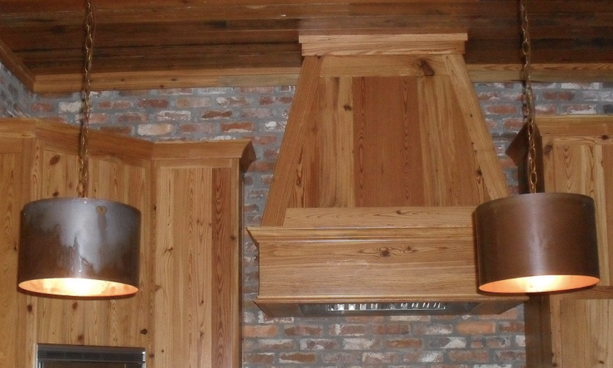 St. James Round Copper Drum Kitchen Island Pendant Light