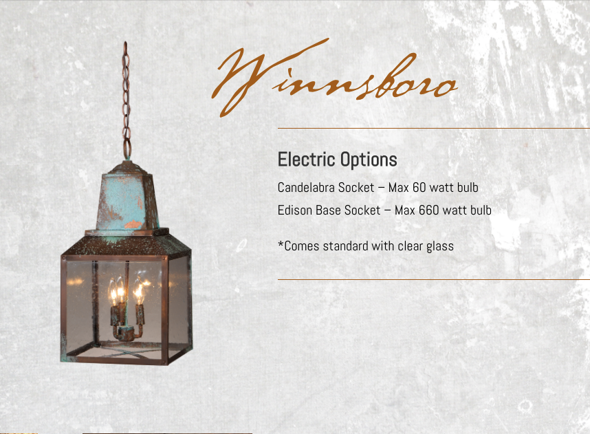 St. James Winnsboro Copper Kitchen Island Lights