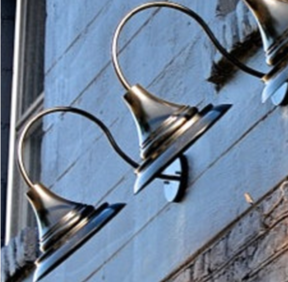 St. James Goose Neck Copper Light Custom Design