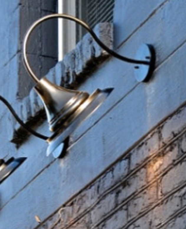 St. James Goose Neck Copper Light Custom Design