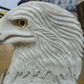 Eagle Head Antler Carving