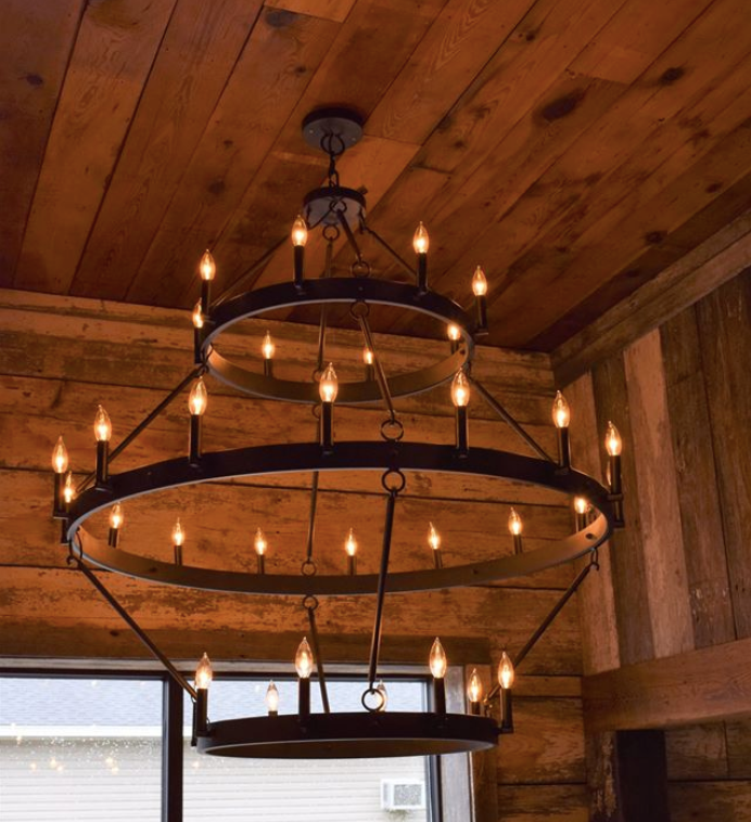 Steel Medieval Dining Room Indoor Outdoor Chandelier Lighting Kitchen Island Chandelier Lights Copper Pendant Ceiling Light Fixture Dining Room Antique Modern Elegant Unique Black Hanging Lamps Wall Sconce Indoor Outdoor Electric Lanterns