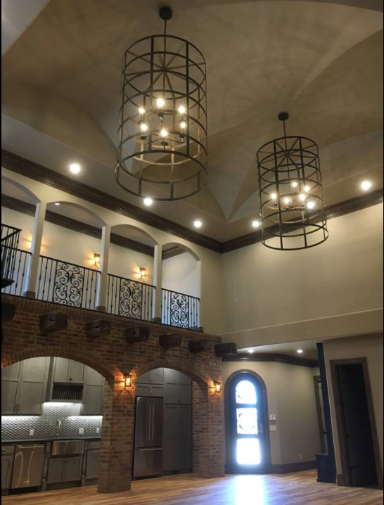 Outdoor Gas Electric Copper Lantern Kitchen Island Pendant Ceiling Light Fixture Chandelier Entryway Patio Light