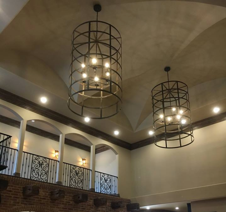 CYLINDER STEEL PENDANT CHANDELIER LIGHT