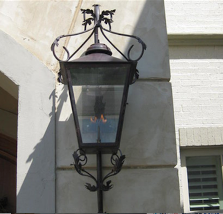 St. James Weatherford Copper Lantern Custom Design