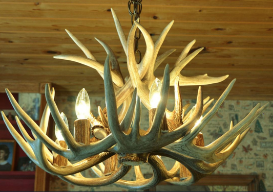 Deer Antler Chandelier Pendant Light