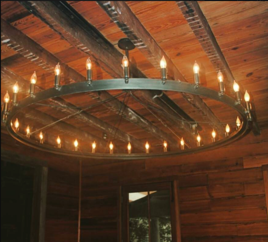 St. James Sullivan Single Tier Steel Chandelier