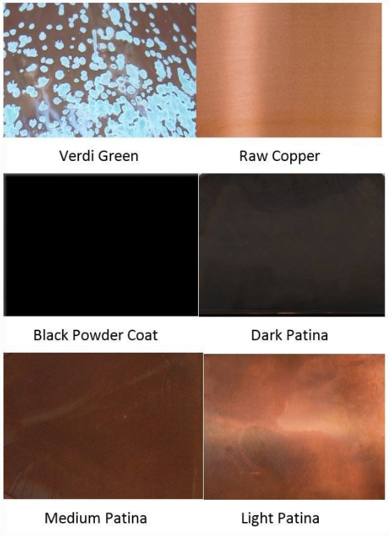 St. James Sweetwater Copper Lantern With Top Curl