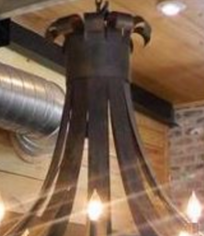 St. James Tear Drop Copper Pendant Light