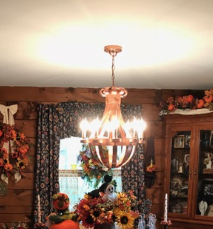 St. James Tear Drop Copper Pendant Light