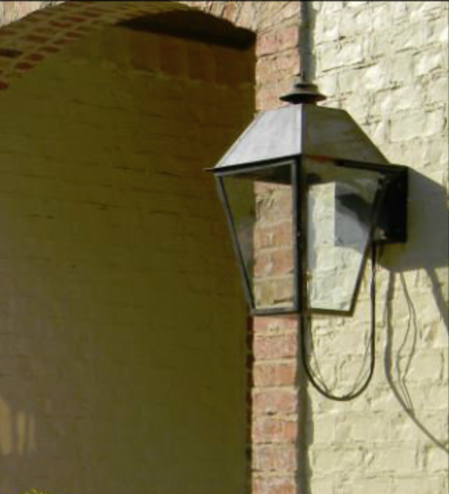 St. James Magnolia Copper Lantern Pendant Light