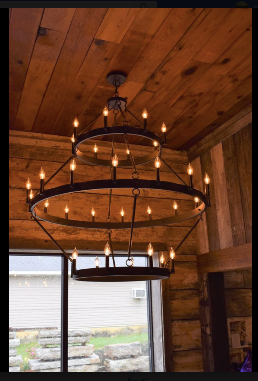 St. James Sullivan 3 Tier Steel Pendant Light Chandelier