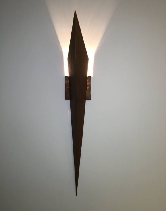 St. James Tripoli Copper Wall Sconce Custom Design