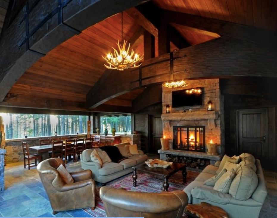 FAUX ANTLER CHANDELIER