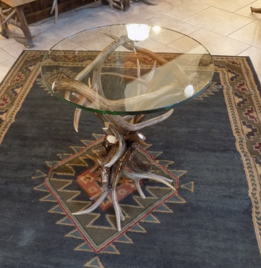 Antler End Table