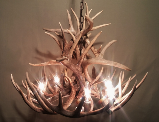 Deer Antler Chandelier Pendant Light