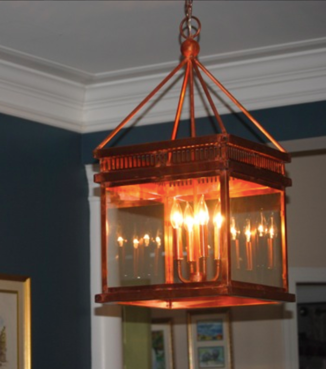 St. James Old Salt Run Copper Pendant Lights