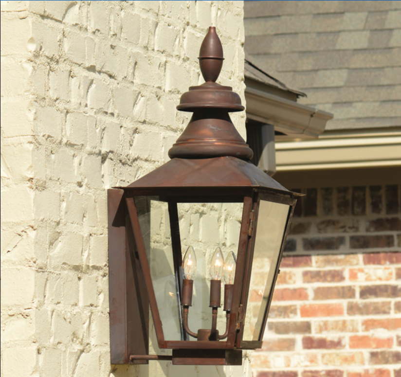 St. James Birmingham Copper Lantern