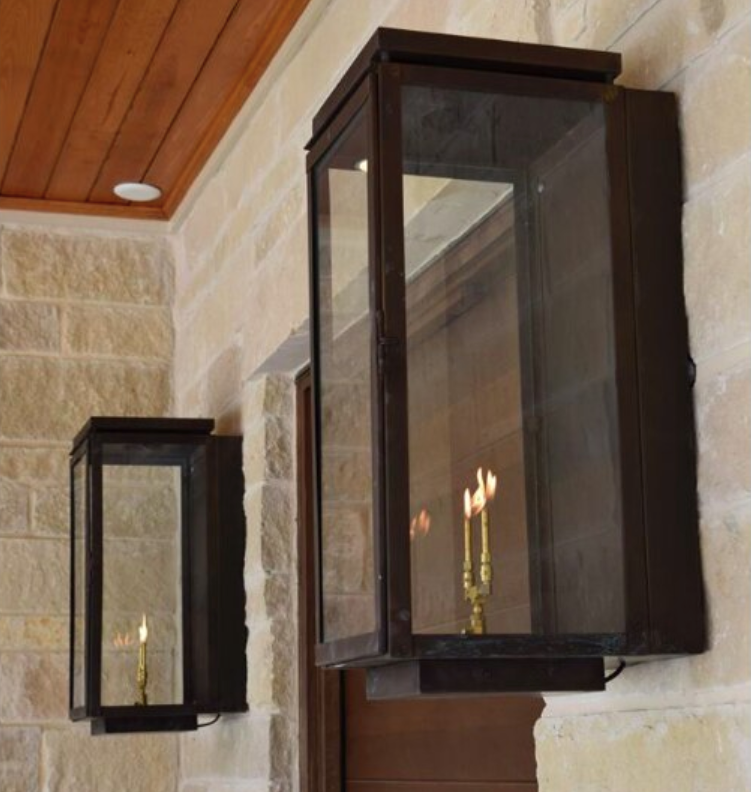St. James Frisco Copper Lantern
