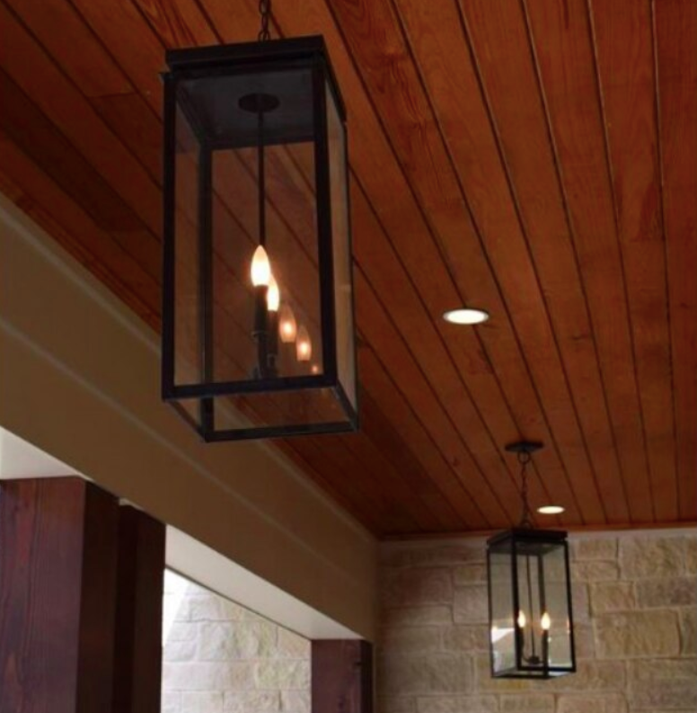 St. James Frisco Copper Lantern