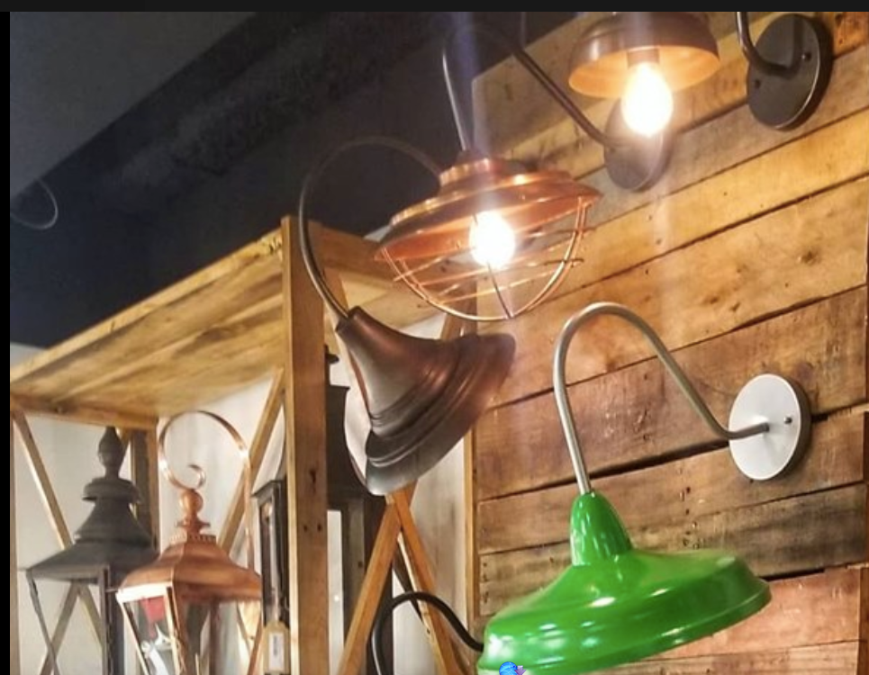 St. James Goose Neck Copper Light Custom Design