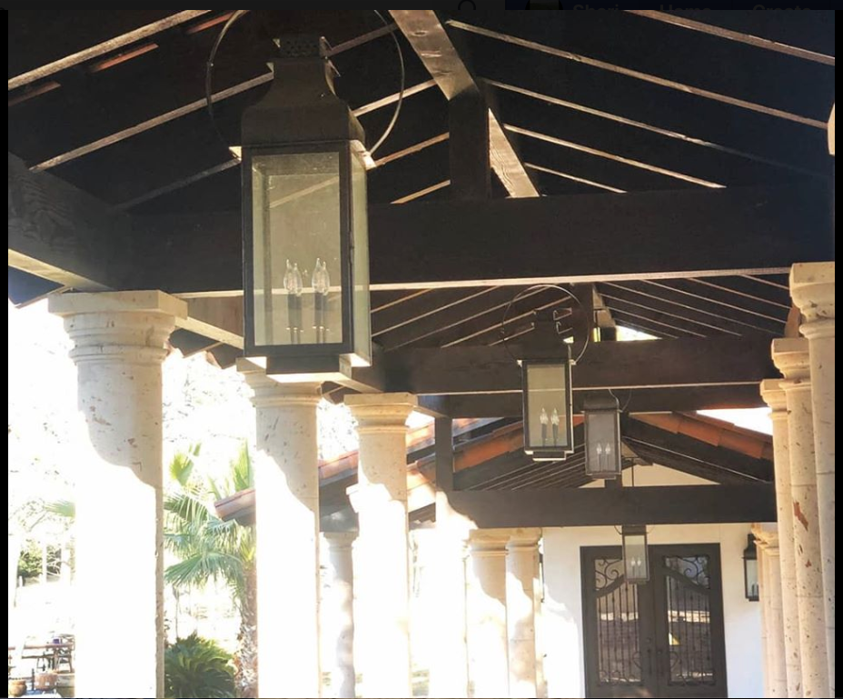 St. James Sarasota Copper Lanterns
