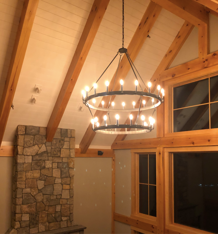 Indoor Outdoor 2 Tier Steel Chandelier Kitchen Island Chandelier Lights Copper Pendant Ceiling Light Fixture Dining Room Antique Modern Elegant Unique Black Hanging Lamps Wall Sconce Indoor Outdoor Electric Lanterns