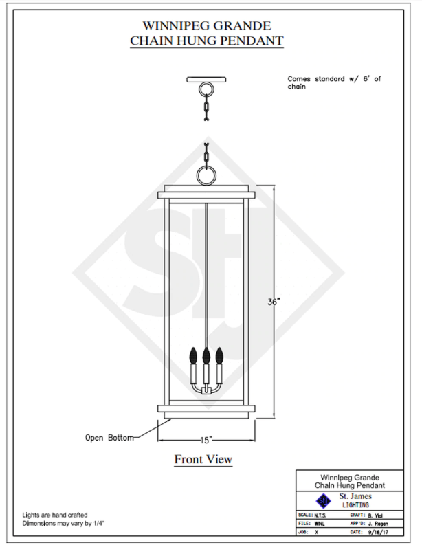 Line Drawings St. James Winnipeg Lantern