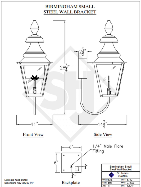 Line Drawings St. James Birmingham Lantern