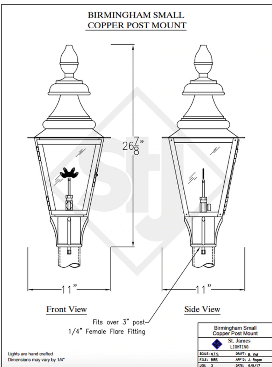 Line Drawings St. James Birmingham Lantern