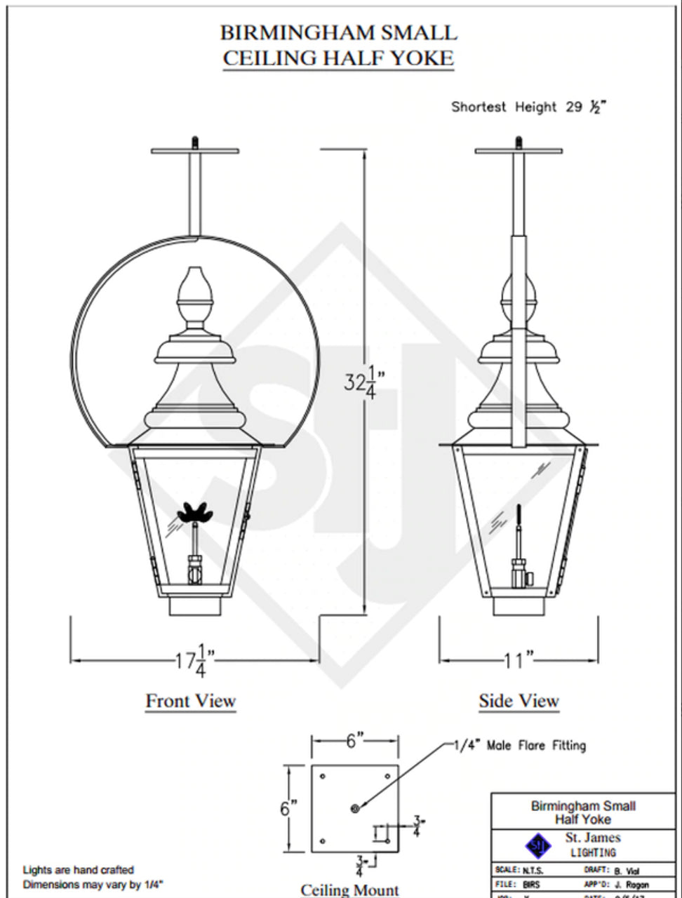 Line Drawings St. James Birmingham Lantern