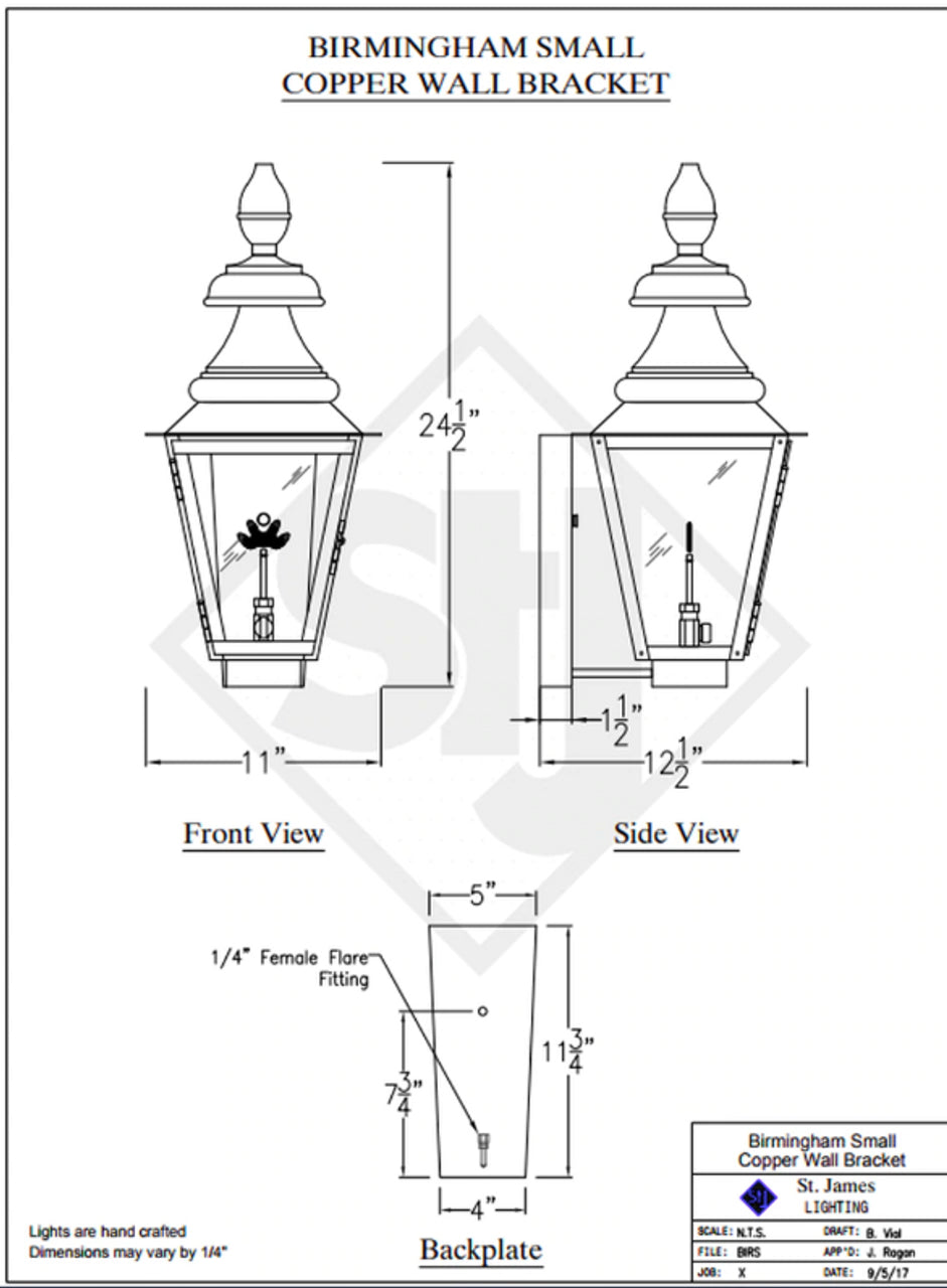 Line Drawings St. James Birmingham Lantern