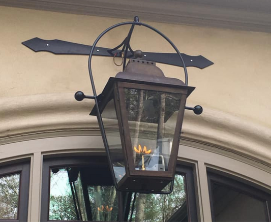 Outdoor Gas Electric Copper Lantern Kitchen Island Pendant Ceiling Light Fixture Chandelier Entryway Patio Light
