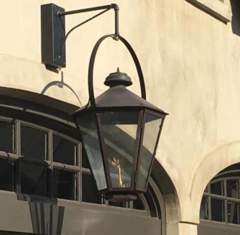 St. James Biloxi Copper Lantern