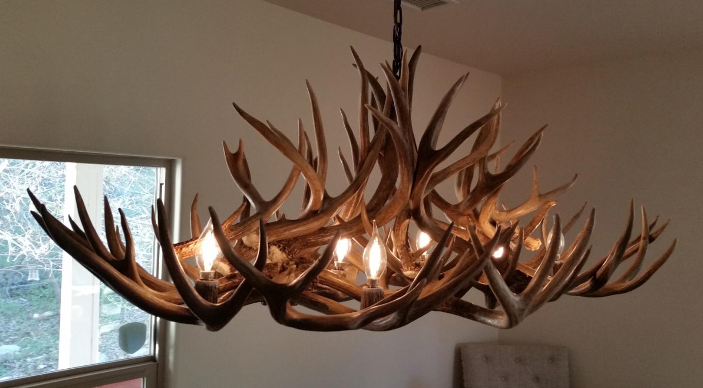 Deer Antler chandelier Pendant Light