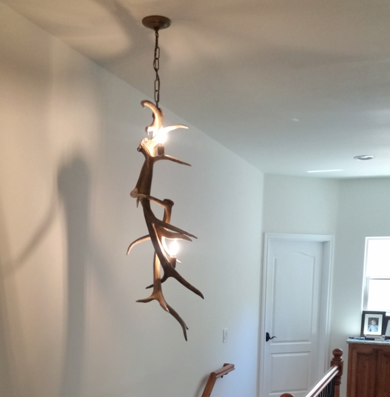 Deer Antler Chandelier Pendant Light