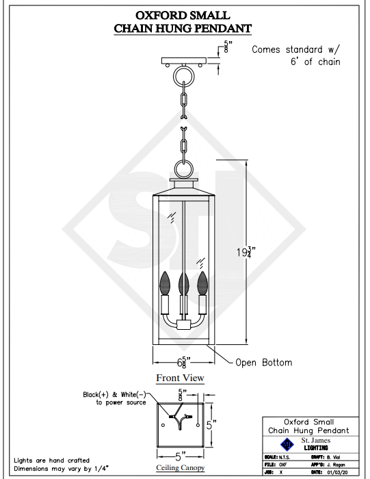St. James Oxford Copper Outdoor Lantern