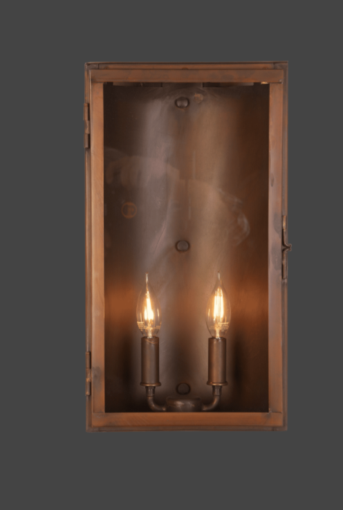 St. James Gemini Copper Lantern
