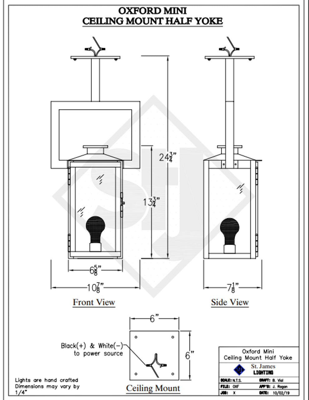 St. James Oxford Copper Outdoor Lantern
