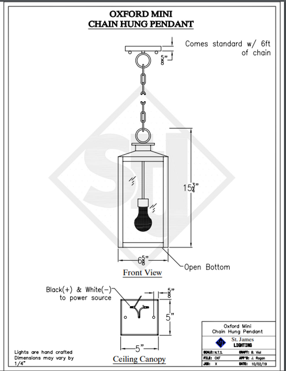 St. James Oxford Copper Outdoor Lantern