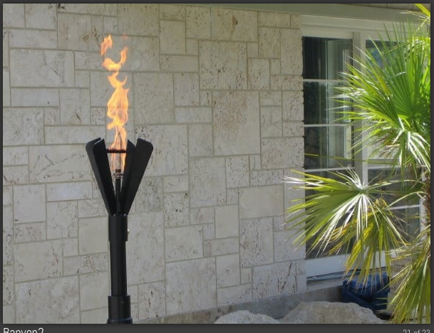 St. James Tiki Torches Custom Design