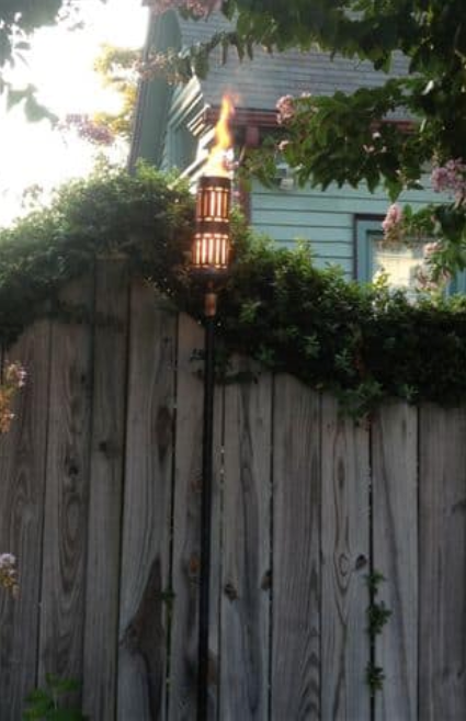 St. James Tiki Torches Custom Design