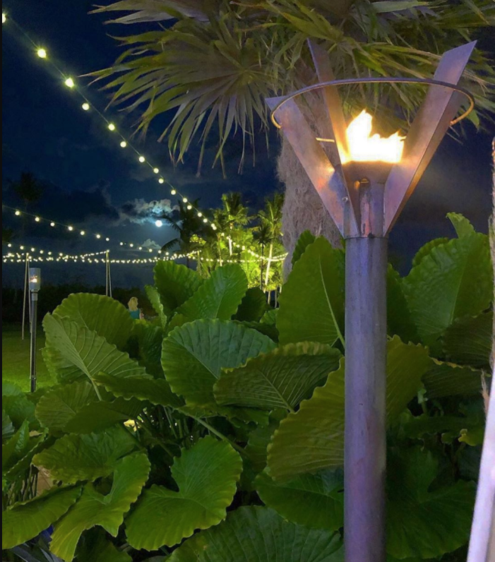 St. James Tiki Torches Custom Design