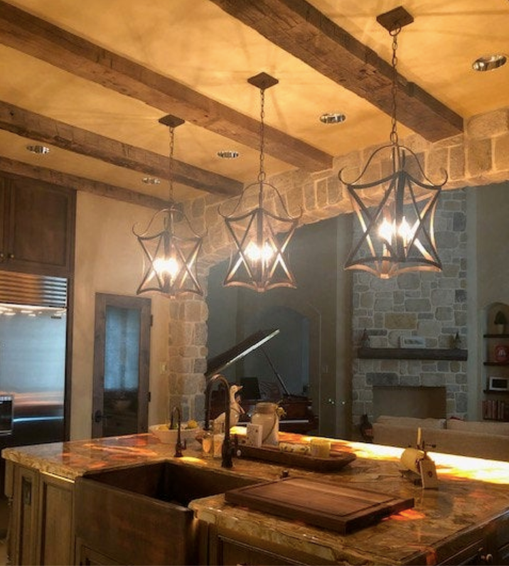Kitchen Island Chandelier Lights Copper Pendant Ceiling Light Fixture Dining Room Antique Modern Elegant Unique Black Hanging Lamps Wall Sconce Indoor Outdoor Electric Lanterns