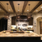 French Country Kitchen Island Copper Lighting