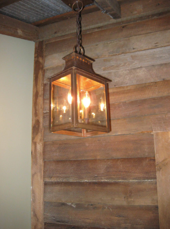 St. James Aspen Copper Pendant Lantern