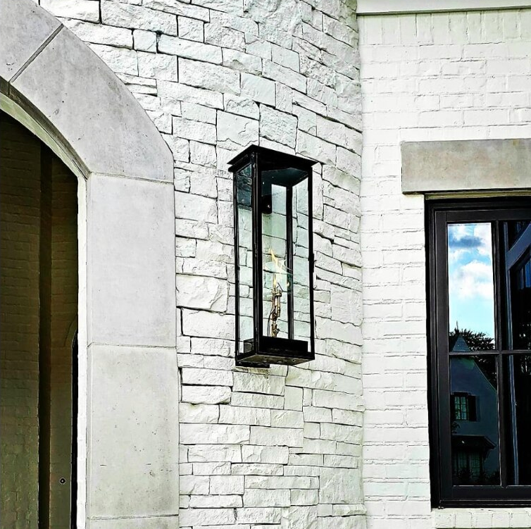 Outdoor Gas Electric Copper Lantern Kitchen Island Pendant Ceiling Light Fixture Chandelier Entryway Patio Light