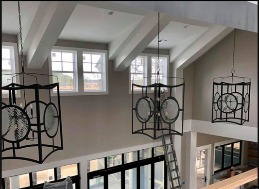 Kitchen Island Chandelier Lights Copper Pendant Ceiling Light Fixture Dining Room Antique Modern Elegant Unique Black Hanging Lamps Wall Sconce Indoor Outdoor Electric Lanterns