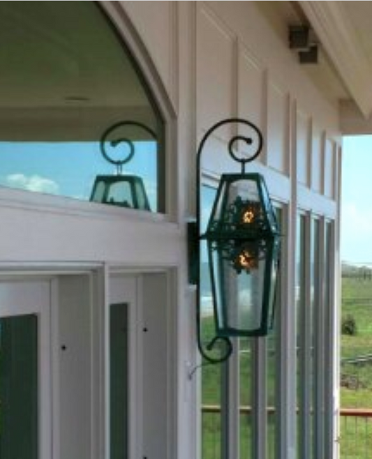 Outdoor Gas Electric Copper Lantern Kitchen Island Pendant Ceiling Light Fixture Chandelier Entryway Patio Light